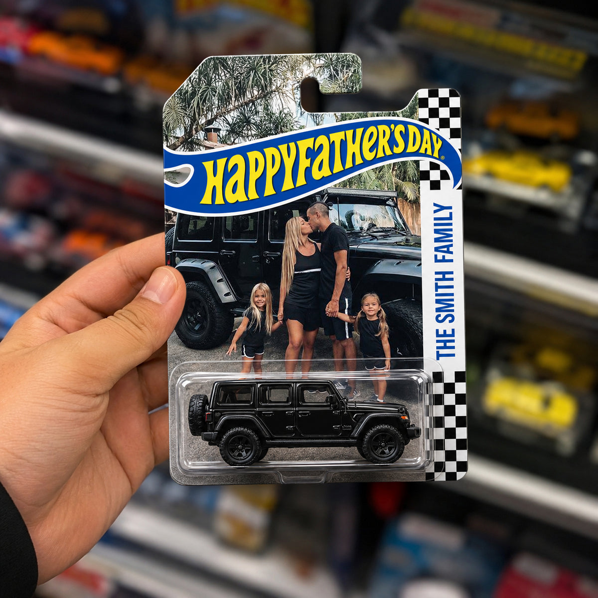 Personalized Happy Father's Day Dad Wheels Packaging for Dad, Father's Day Custom Collector Gift HO82 902650
