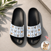 Custom Photo Best Cat Dad, Cat Mom Ever Slide Sandals - Gift For Cat Lovers HO82 902618