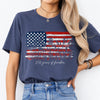 Wildflower 250 Years of Freedom Floral Patriotic Dark Shirt HO82 902716
