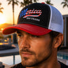 USA Patriotic Merica 250 Years Embroidered Trucker Hat HO82 902720