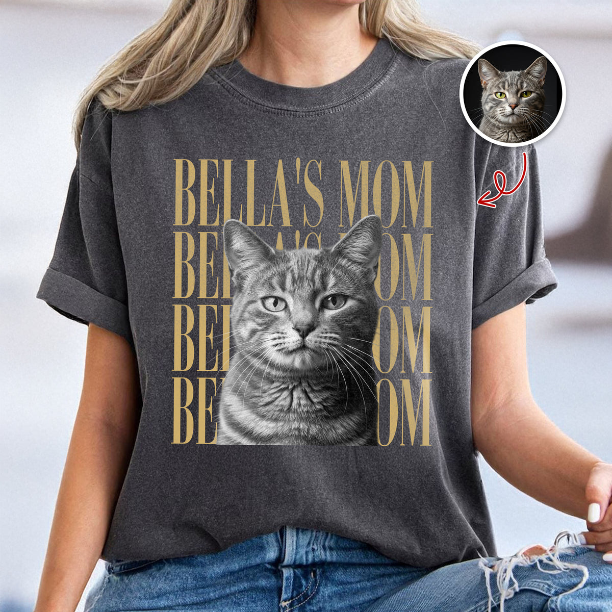Personalized Vintage Photo Family Comfort Shirt - Dad Mom Gift HO82 902742