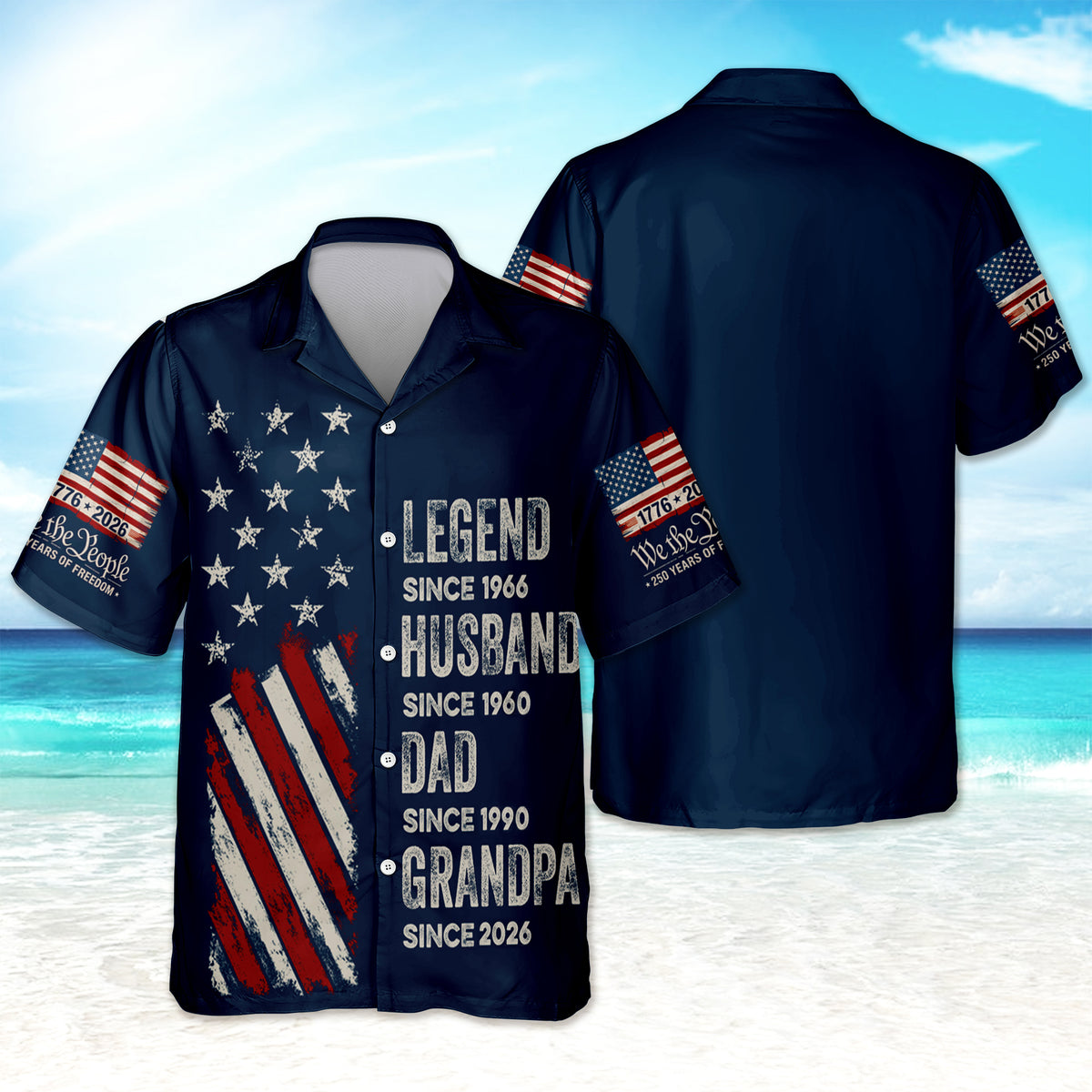 Personalized Legend Husband Dad Grandpa Hawaiian Shirt HO82 902818