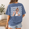 Custom Photo Senior 2027 Back Comfort Shirt - Personalized Senior Gift, Proud Family Gift HO82 903238