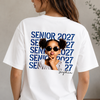 Custom Photo Senior 2027 Back Comfort Shirt - Personalized Senior Gift, Proud Family Gift HO82 903238