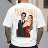 Custom Couple Photo Vintage Comfort Shirt For Girlfriend Boyfriend, Wife, Husband Anniversary Gift HA75 922208