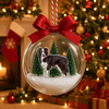 Custom Dog Photo 3D Acrylic Ball Ornament, Snow Globe Ornament For Pet Lovers HO82 903436