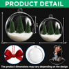 Custom Photo Mom With Daughter, Son Christmas 3D Acrylic Ball Ornament HO82 903440