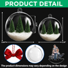 Custom Photo Dad With Daughter, Son Christmas 3D Acrylic Ball Ornament HO82 903442