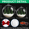 Custom Car Photo Christmas 3D Acrylic Ball Ornament HO82 903444