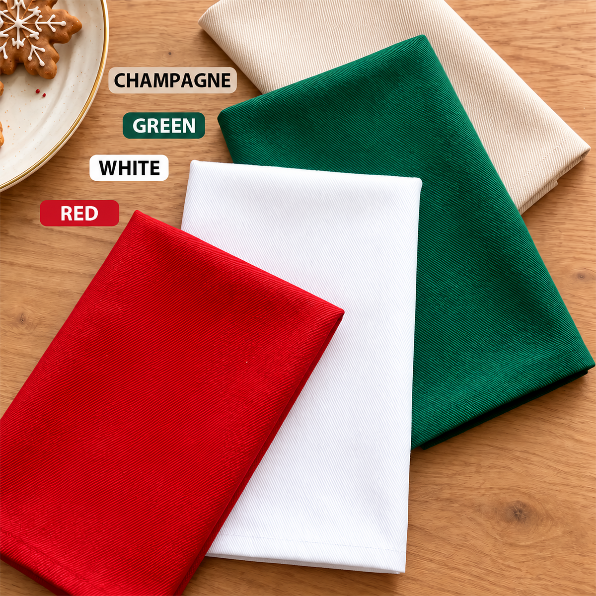 Custom Family Photo Reusable Cotton Napkin HO82 903718