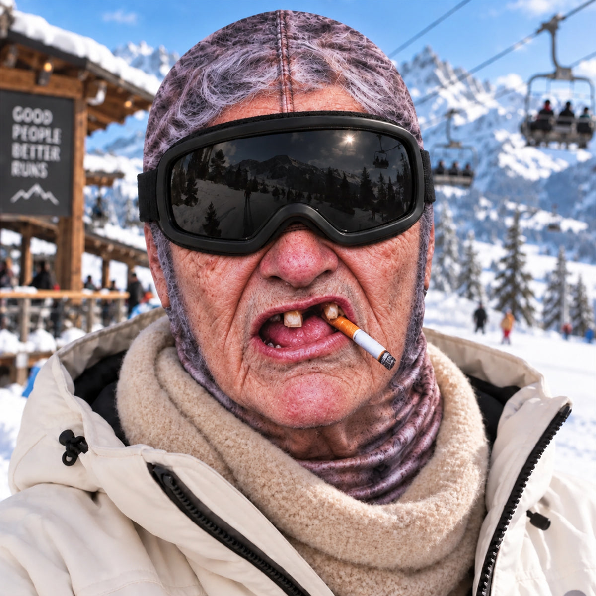 Personalized Funny Human Face Ski Mask Gift For Ski Lovers HO82 903872