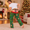 Personalized Santa Elf Reindeer Pattern Sweatpants And Pajamas Pants LM32 670127