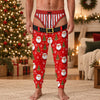 Personalized Santa Elf Reindeer Pattern Sweatpants And Pajamas Pants LM32 670127