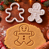 Personalized Name Gingerbread Shaped Cookie Stamp Gift For Family HA75 922186