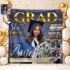 Custom Photo Class of 2026 Graduation Backdrop – Personalized Party Decoration LM32 899457