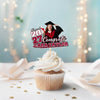 Custom Funny Face Congrats Graduation Party Decoration Cupcake Toppers LM32 893195