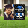 Congrats Class of 2026 Custom Image Yard Sign - Graduation Day, Senior Gift 889869