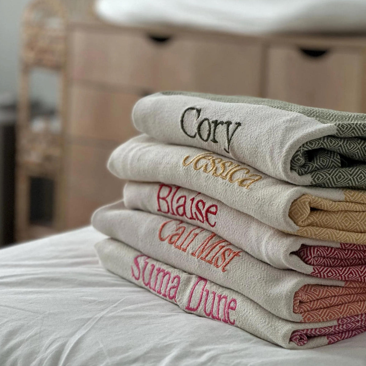 Personalized Name Turkish Beach Towel, Pool Towel- Holiday Gift, Party Gifts, Mother's Day, Bachelorette Favor Towel Gift LM32 899897