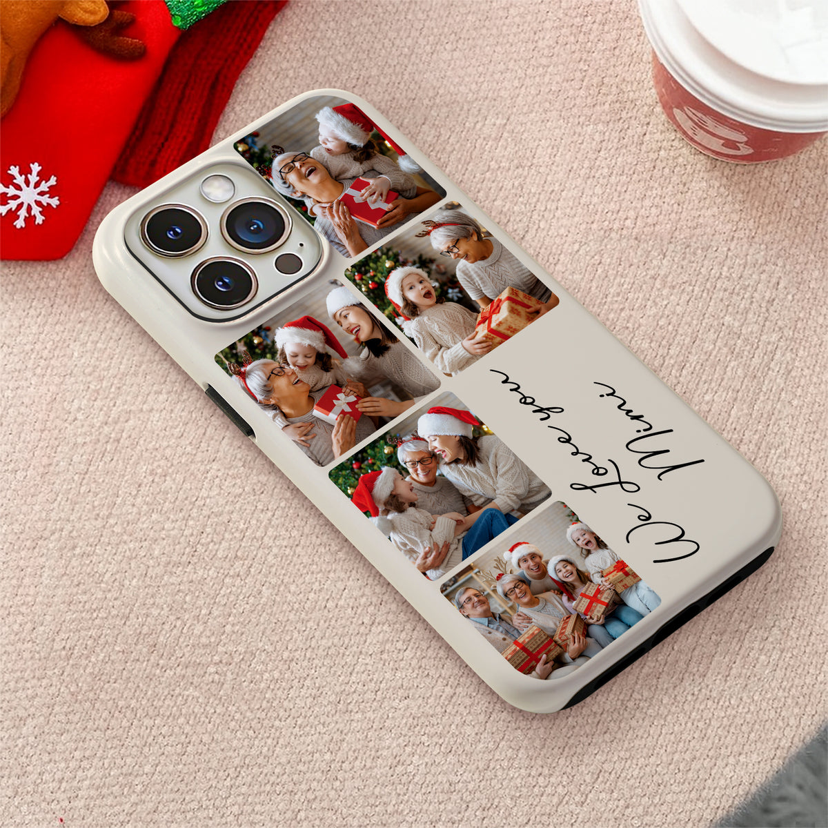 Custom Photo I Love You Mimi Phone Case Christmas Gift For Family LM32 895205