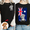 Custom Photo Australia Flag For Dog Lover Shirt TH10 894179