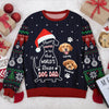 Custom Photo Merry Woofmas To The World Dog Ugly Sweater CH07 899464