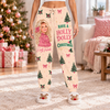 Have A Holly Pink Country Christmas Sweatpants, Western Family Holiday LM32 670257