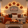 Lighted Pumpkin Wall Decor For Halloween HA75 921782