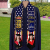 Custom Photo Class of 2026 Graduating in America’s 250th Year Patriotic Graduation Stole TH10 169199