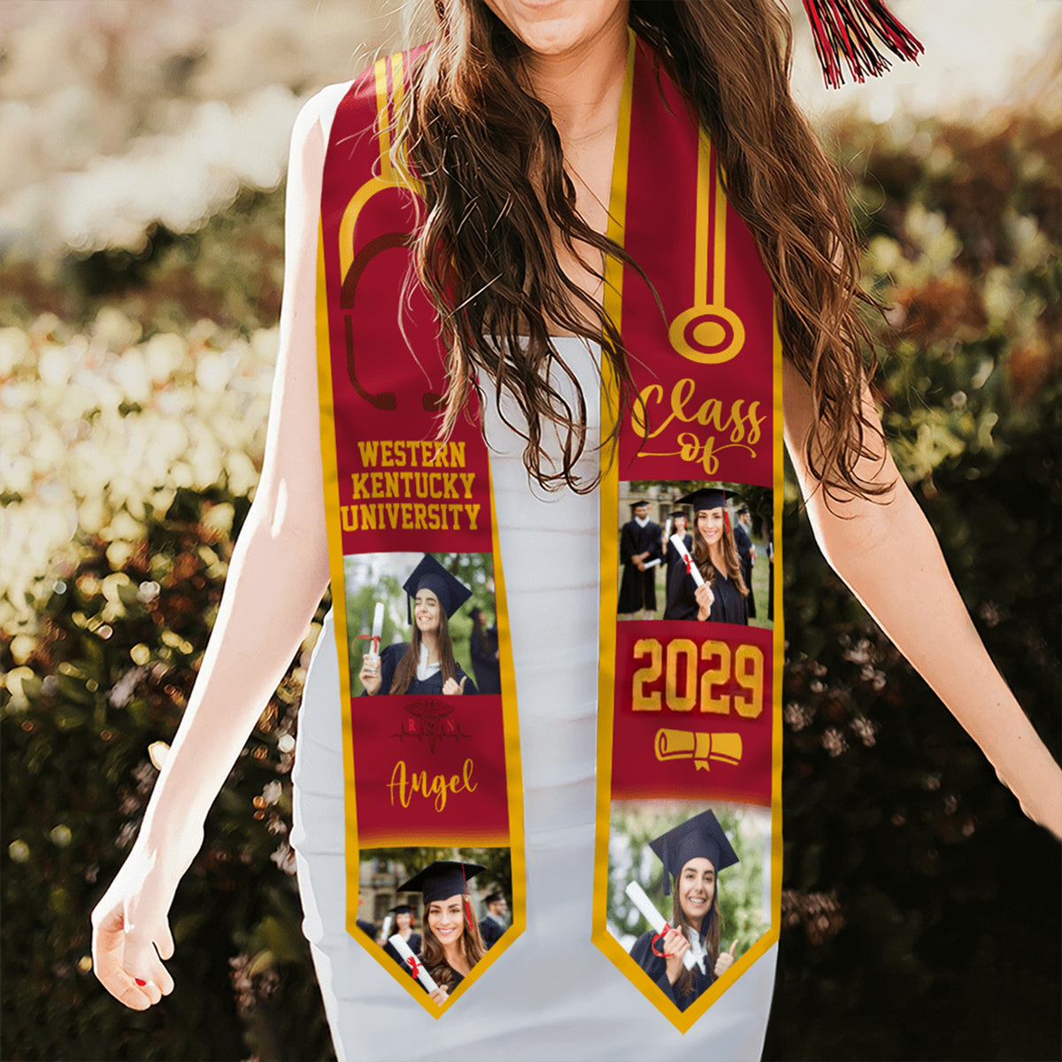 Class of 2026 Triangle Stoles For Graduation Day, Graduation Gift, Senior Gift LM32 893071