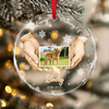 Custom Pet Photo Memorial Glass Ornament TH10 894999