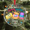 Personalized Squishy Hunting Christmas Glass Ornament Funny 2026 Holiday Keepsake LM32 670145
