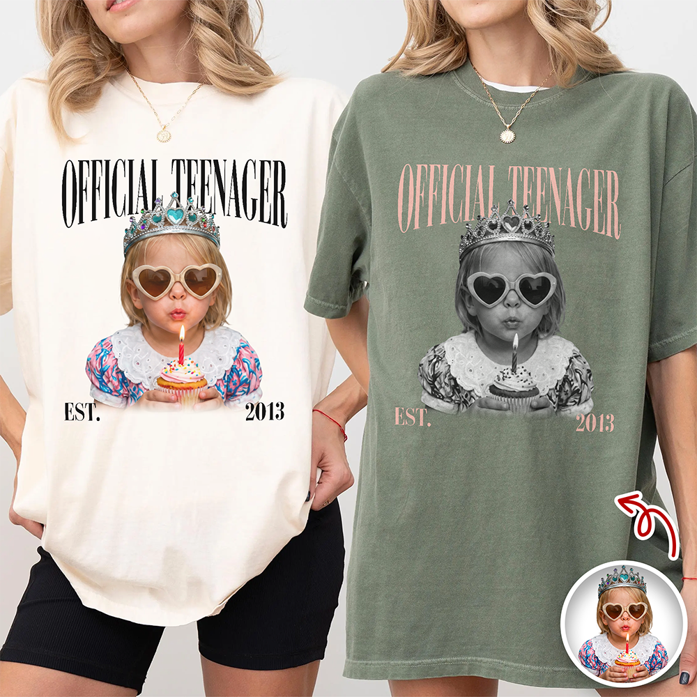 Custom Photo Official Teenager Comfort Shirt Youth Gift, Birthday Gift LM32 669765