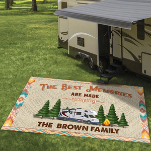 Making Memories One Campsite At A Time For Camper Patio Mat TH10 894153