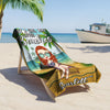 Just A Girl Who Loves Beaches Personalized Beach Towel Summer Vacation Gift CH07 895810
