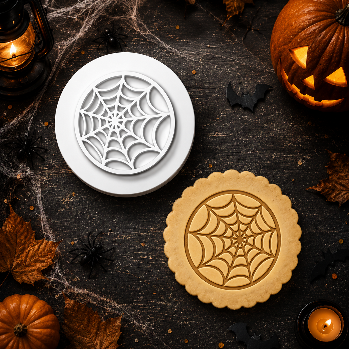 Custom Trick Or Treat Halloween Cookie Stamp – Personalized Baking Tool For Halloween Party TH10 170533