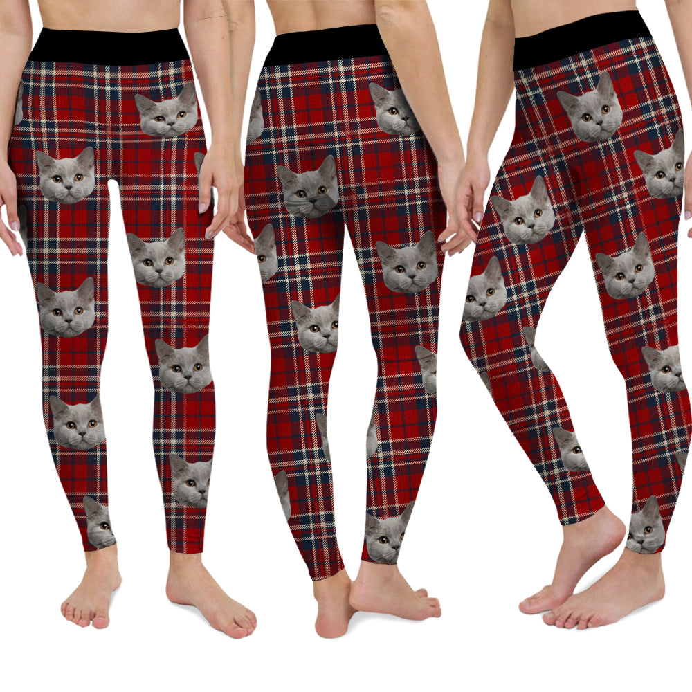 Custom Photo Christmas Dog Legging HO82 900538