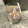 Best Mom Ever Personalized Holding Hand 3D Effect Wine Glass CH07 911196
