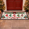 Personalized Custom Family Name Stocking Christmas Runner Rug TH10 171095