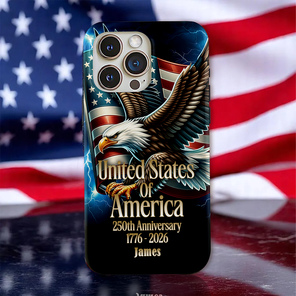 Personalized USA 250th Anniversary Phone Case TH10 898615