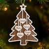 Personalized Family Name Christmas Layer Wood Ornament Gift For Family TH10 896481