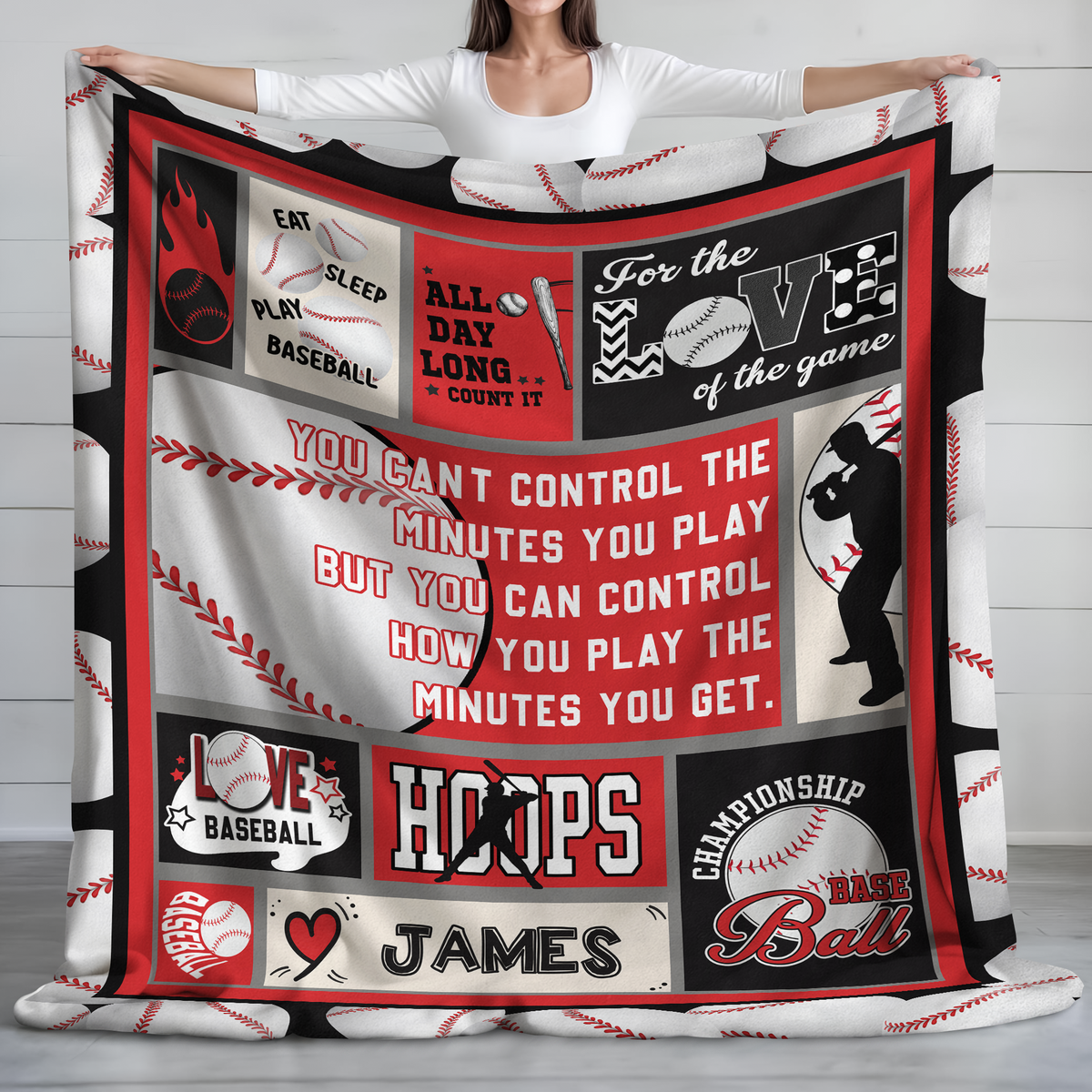 Personalized Name Basketball For The Sport-Loving Blanket LM32 895685