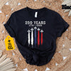 USA 250 Years Patriotic Jet Fighter Shirt, Independence Day Tee LM32 669047