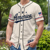 Custom Name US 250 Years of Freedom 1776-2026 America Flag Baseball Jersey TH10 170167