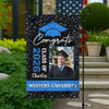 Custom Photo Class of 2026 Congratulations Graduation Garden Flag HO82 901708