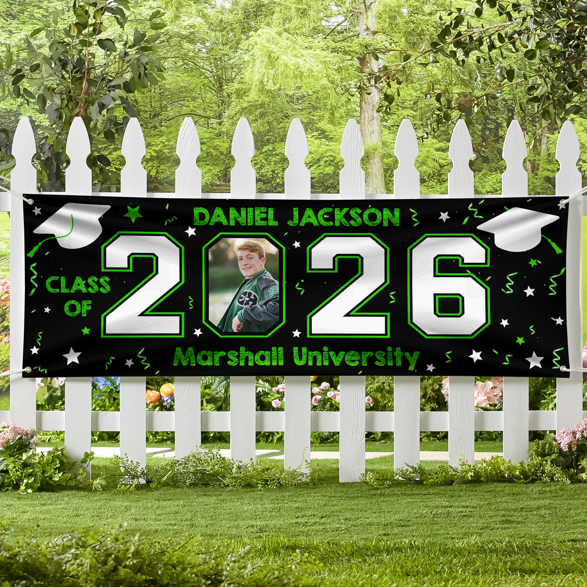Custom Photo Class of 2026 Personalized Banner Graduation Party Gift HA75 920620