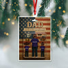 Personalized Name You Are The World Dad Family Christmas Acrylic Ornament LM32 895597