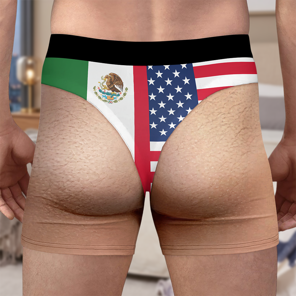 Personalized Funny Patriotic Country Flag Freedom Boxers Gift for Men LM32 669547