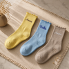 Custom Name Embroidered Ruffle Socks For Girlfriend, Wife, Bridemaids TH10 170963