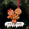 Funny Naughty Gingerbread Couples Acrylic Ornament Christmas Silly Gifts CH07 180694