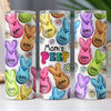 Easter Bunny Vibrant 3D Inflated Skinny Tumbler Personalized Gift For Mother's Day HO82 893562